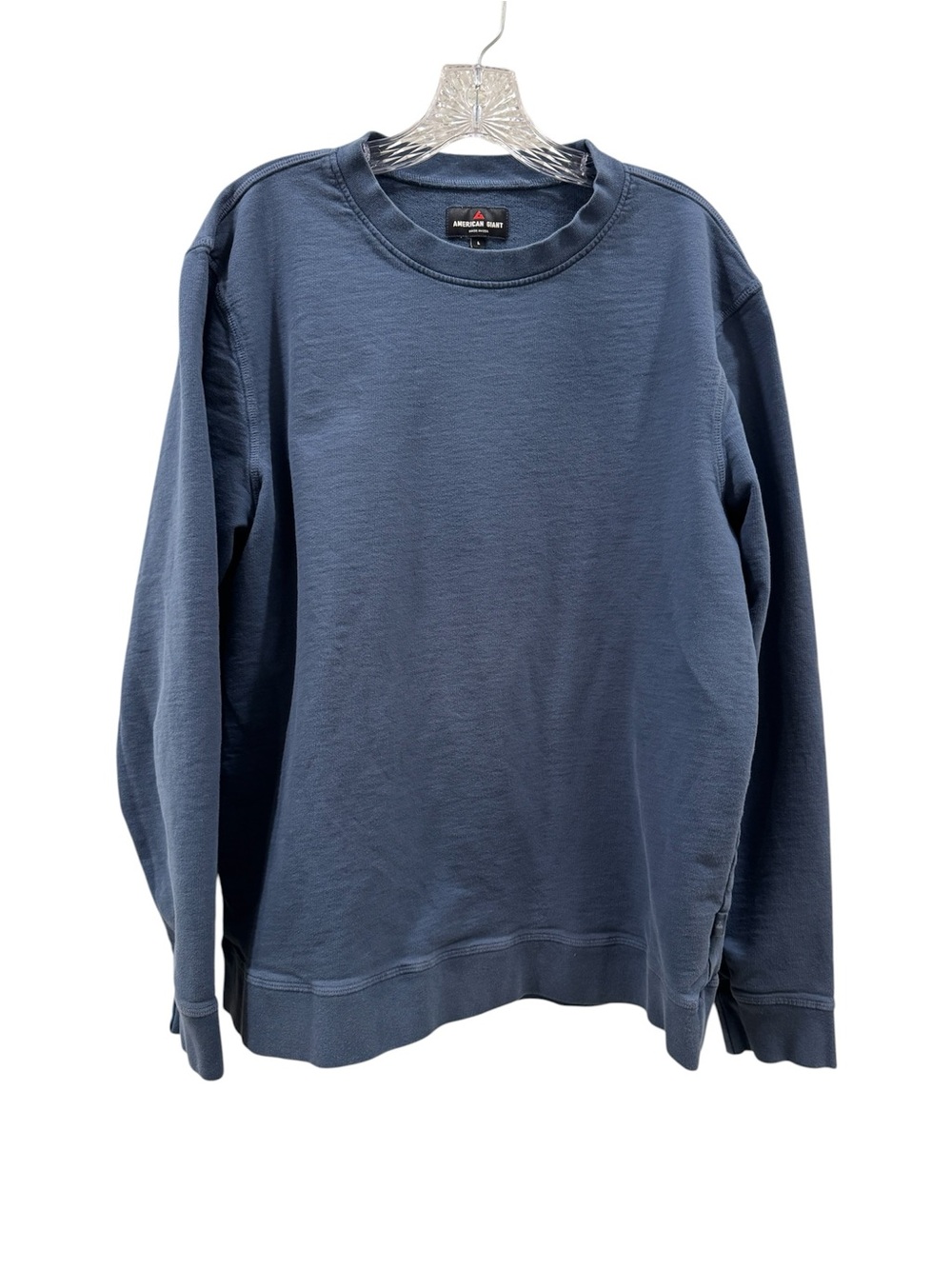 American Giant Men's Crewneck Sweater  Blue